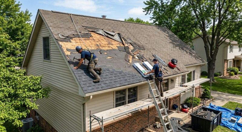 Roof Damage Repair in Painesville, OH