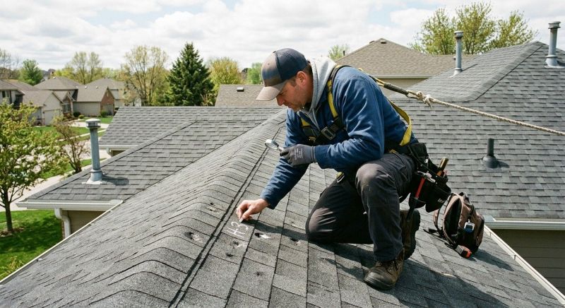 Roof Hail Inspection in Lake County, OH