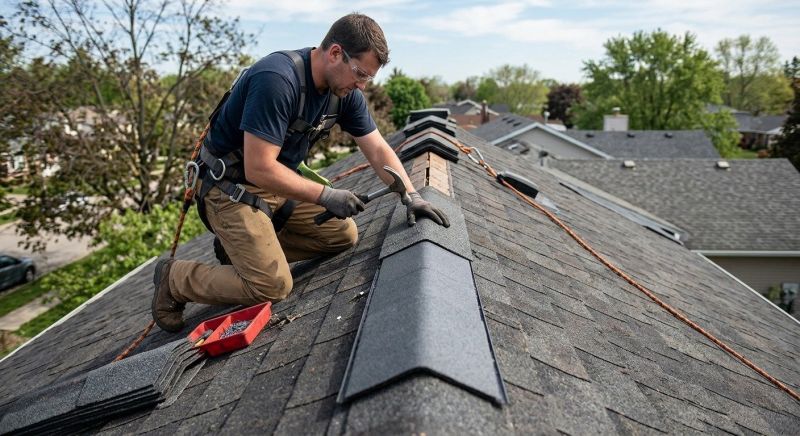 Roof Shingle Replacement in Lake County, OH