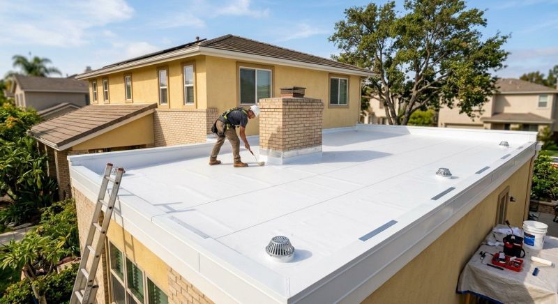 Rubber Roof Repair in Chardon, OH