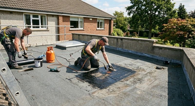 Rubber Roof Repair in Geauga County, OH