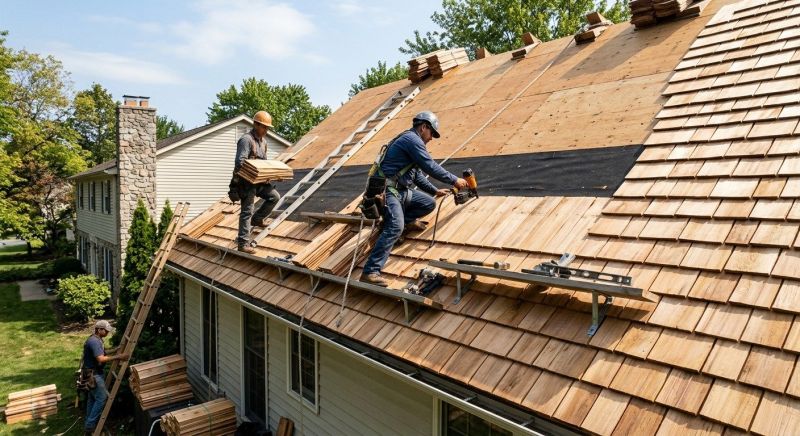 Shake Roof Replacement in Eastlake, OH