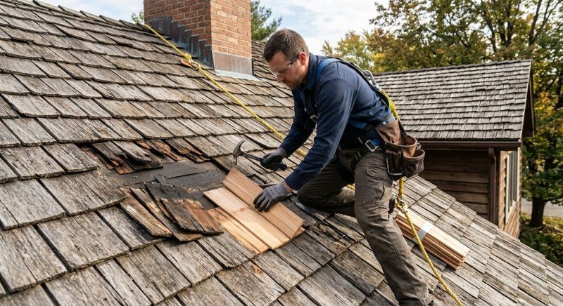 Shake Shingle Repair in Chagrin Falls, OH