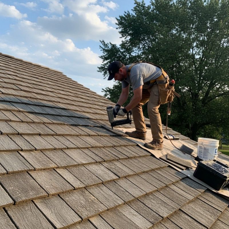 Shake Shingle Repair in Mentor, OH