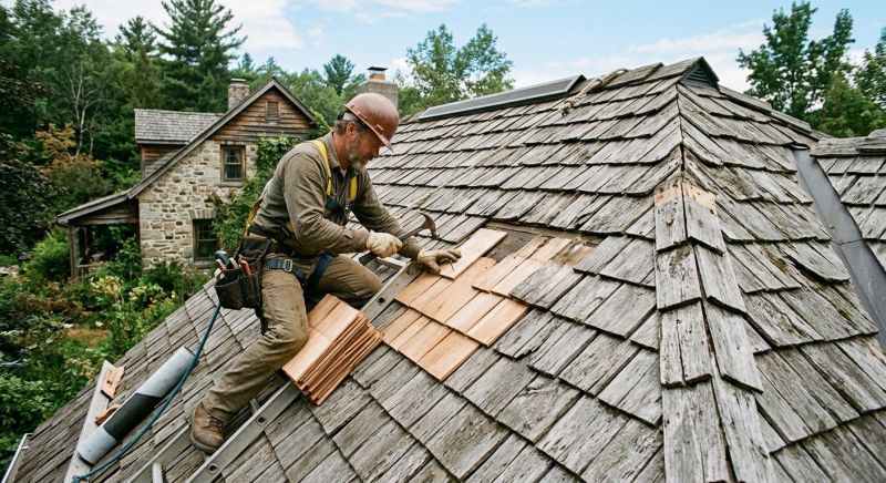 Shake Shingle Repair in Perry, OH