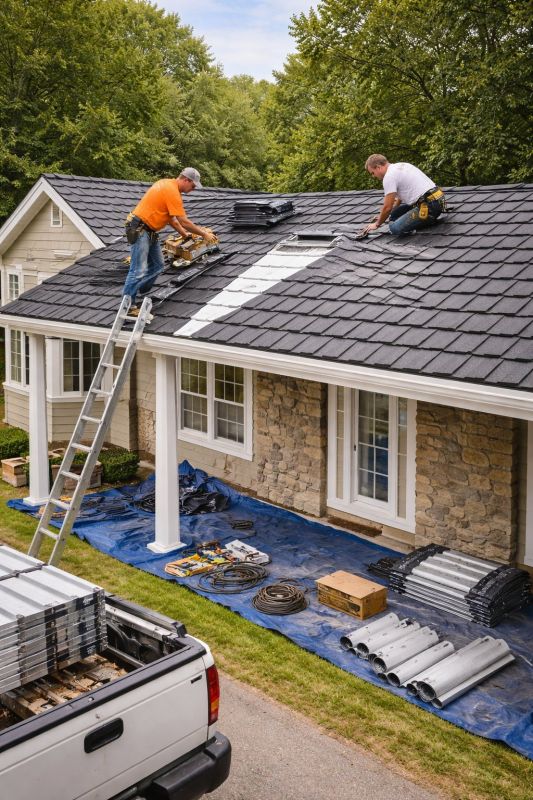 Sheet Roofing Installation in Chagrin Falls, OH
