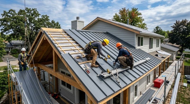 Sheet Roofing Installation in Wickliffe, OH