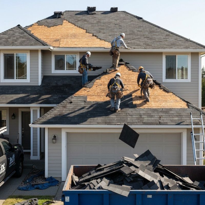 Shingle Roof Replacement in Perry, OH