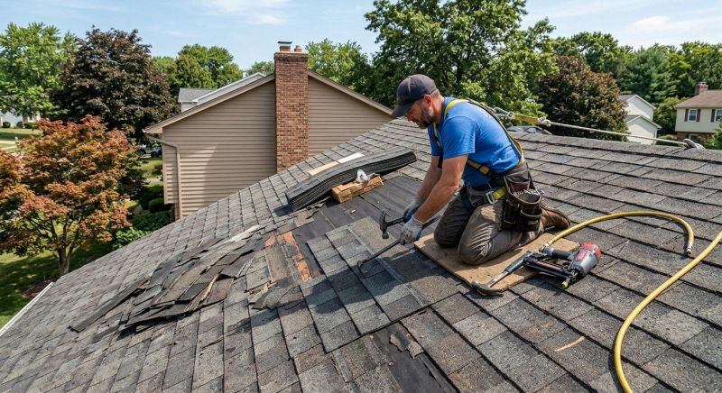 Shingles Repair in Mentor, OH