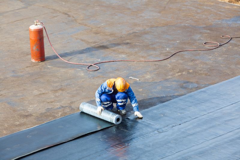 Single Ply Roof Installation in Geneva, OH