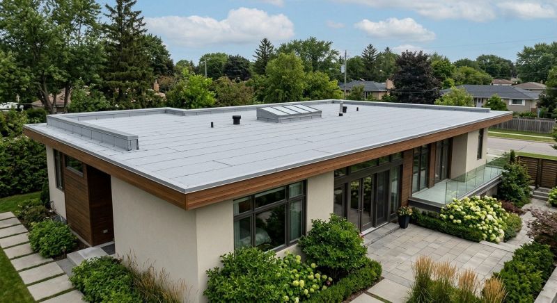 Single Ply Roof Installation in Lake County, OH