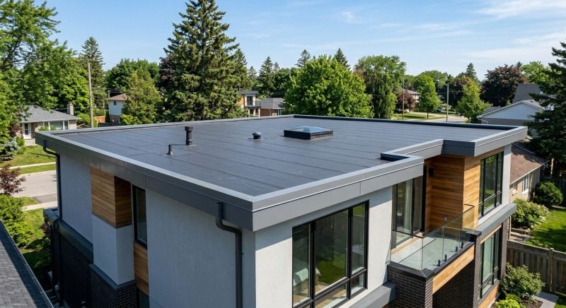Single Ply Roof Installation in Willoughby, OH