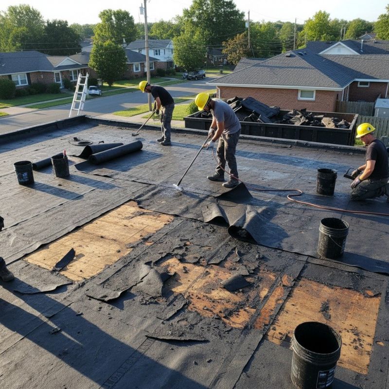 Single Ply Roof Repair in Wickliffe, OH