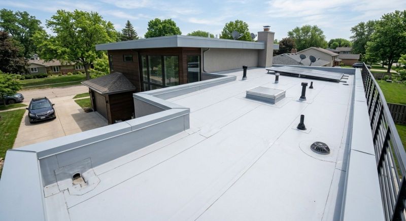 Single Ply Roof Replacement in Painesville, OH