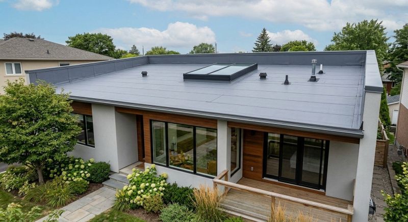 Single Ply Roof Replacement in Perry, OH