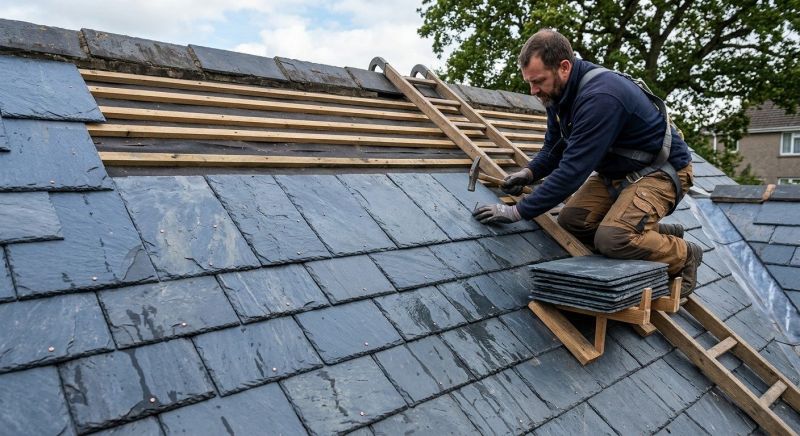 Slate Roof Construction in Painesville, OH