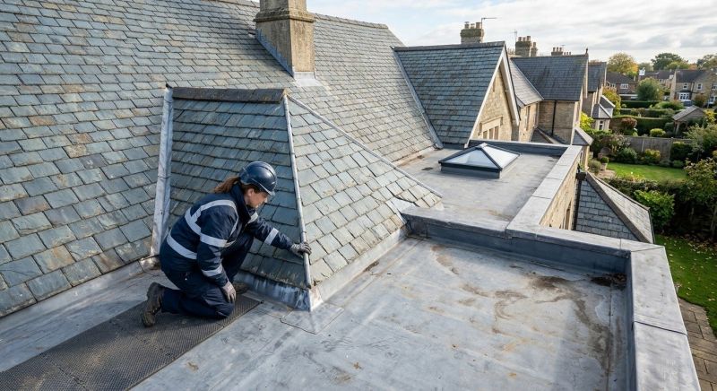 Slate Roof Inspection in Lake County, OH