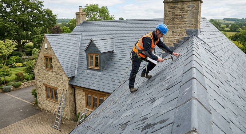 Slate Roof Repair in Beachwood, OH