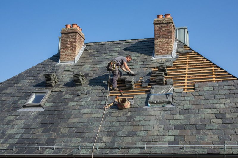 Slate Roof Repair in Madison, OH