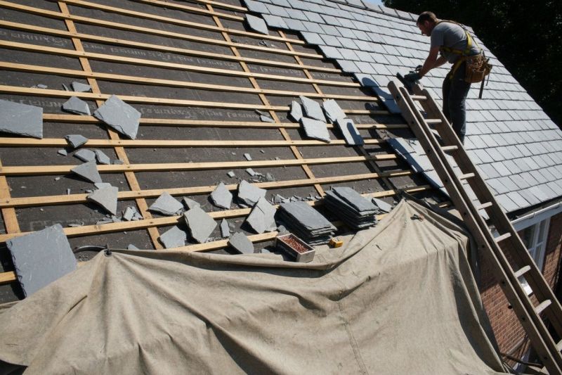 Slate Roof Replacement in Chesterland, OH
