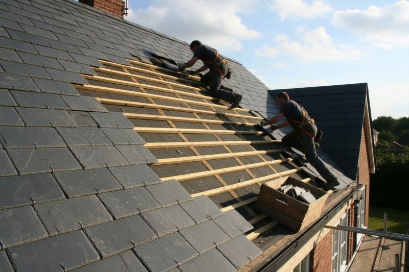 Slate Roof Replacement in Newbury, OH