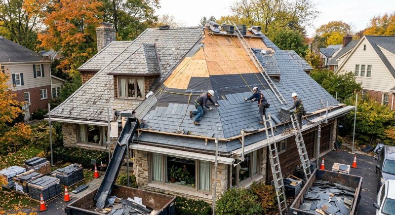 Slate Shingles Repair in Montville, OH