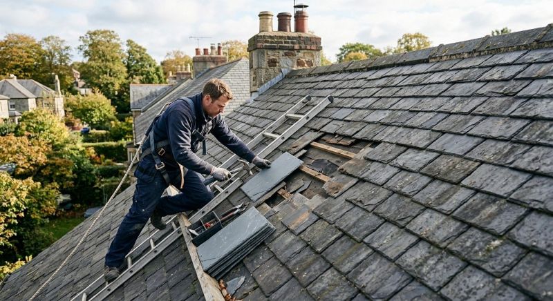 Slate Shingles Repair in Perry, OH