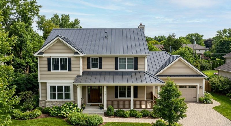 Steel Roof Replacement in Lake County, OH