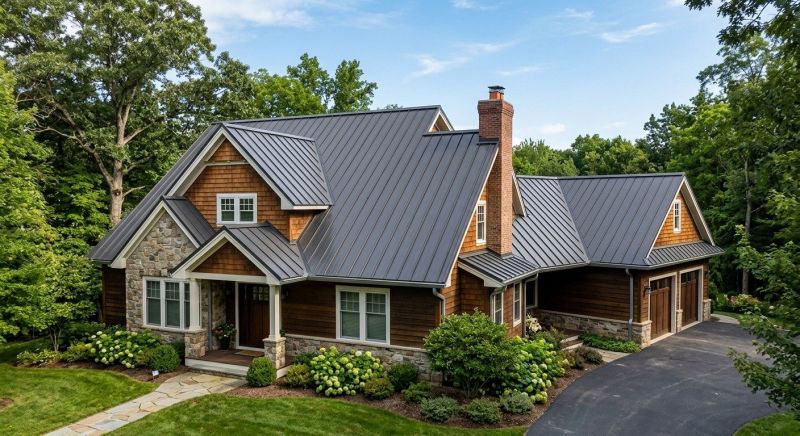 Steel Roof Replacement in Lake County, OH