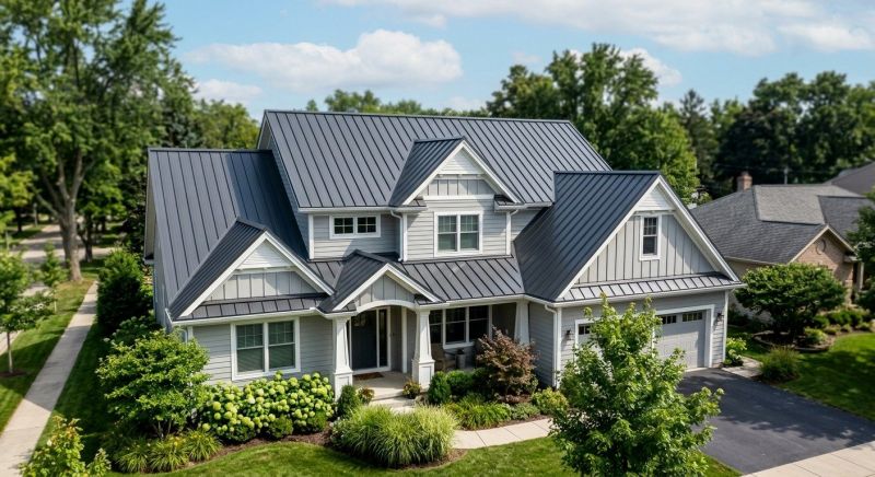 Steel Roof Replacement in Mentor, OH