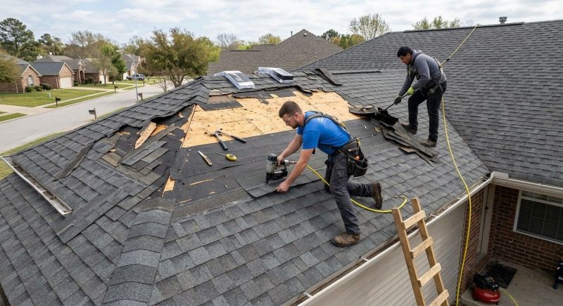 Storm Damage Roof Repair in Solon, OH