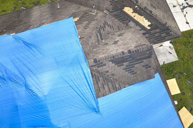 Storm Damage Roof Tarping in Lake County, OH