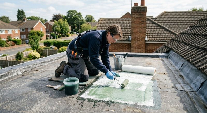 Synthetic Roof Repair in Lake County, OH