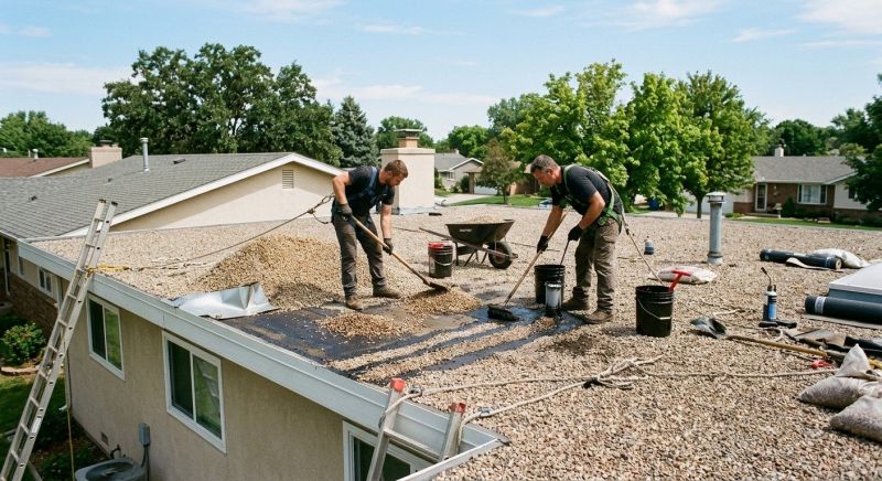 Tar And Gravel Roof Repair in Beachwood, OH