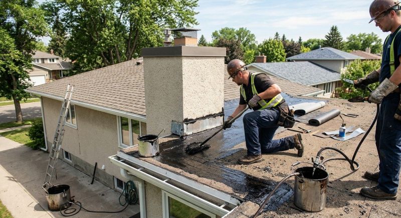Tar And Gravel Roof Repair in Euclid, OH