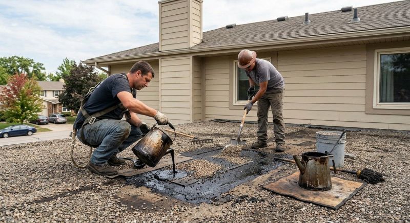 Tar And Gravel Roof Repair in Lake County, OH
