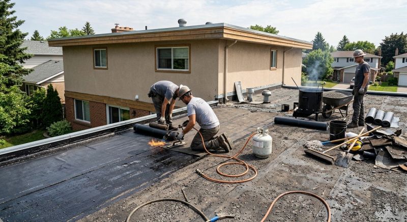 Tar Roof Repair in Beachwood, OH