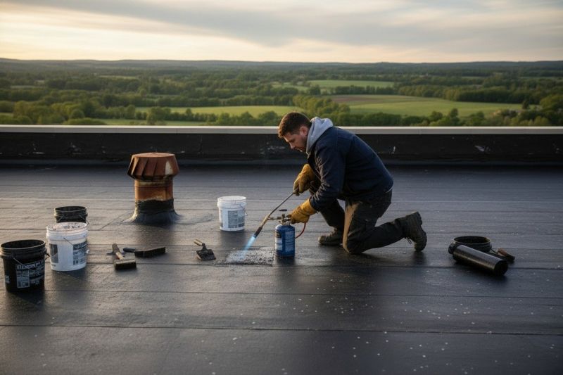 Tar Roof Repair in Chagrin Falls, OH
