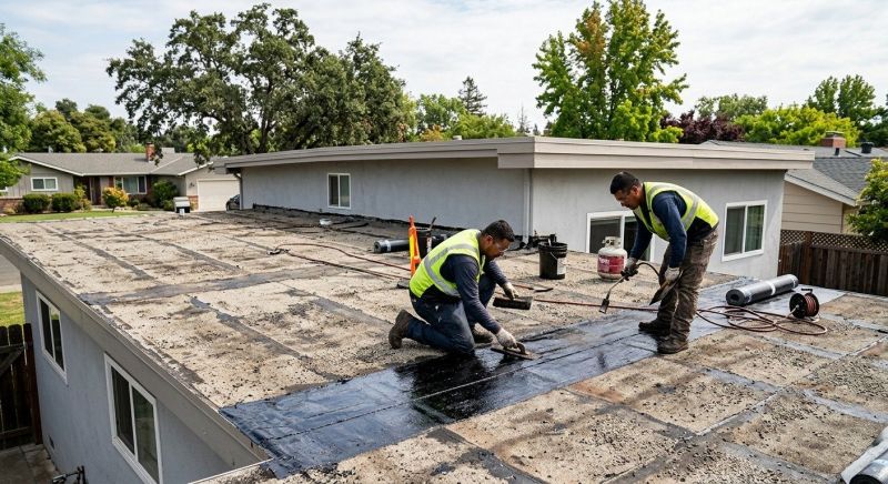 Tar Roof Repair in Geneva, OH