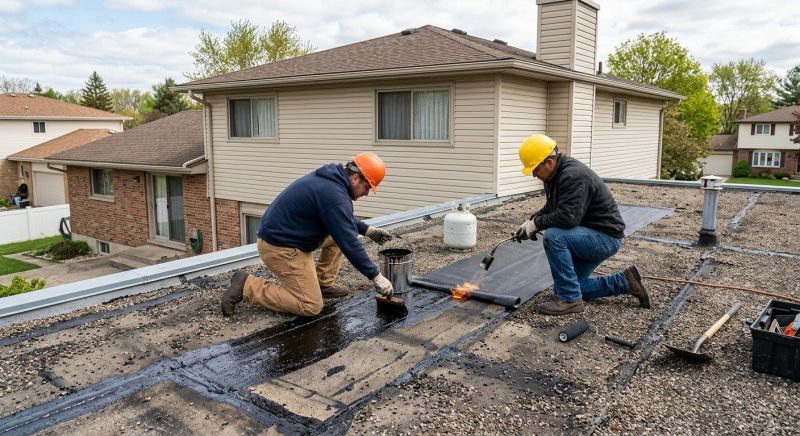 Tar Roof Repair in Painesville, OH