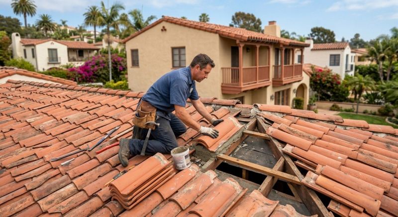Tile Roof Repair in Chagrin Falls, OH