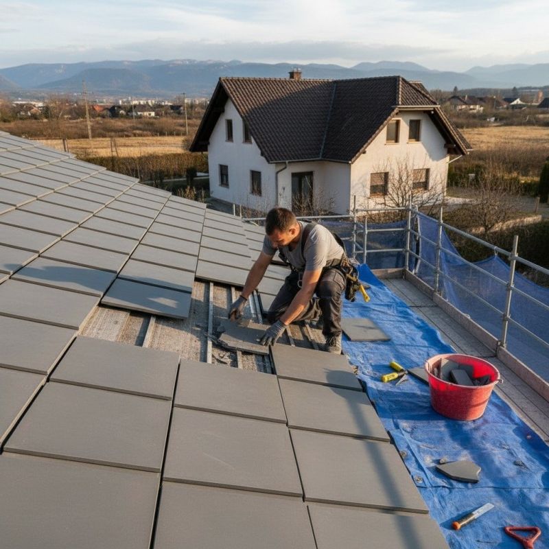 Tile Roof Repair in Mentor, OH