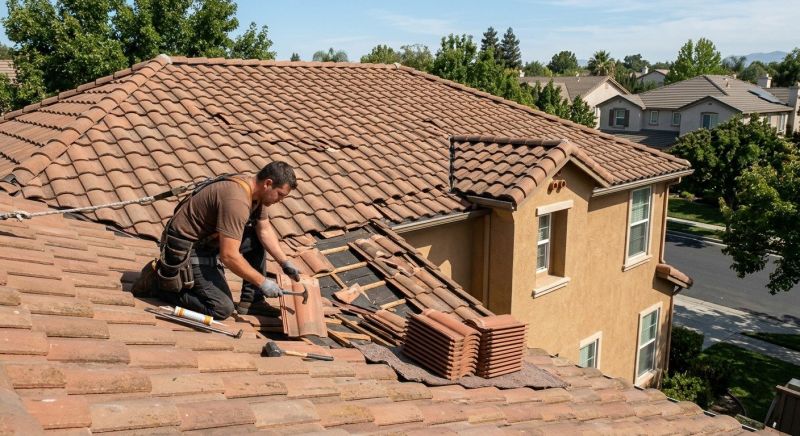 Tile Roof Repair in Painesville, OH