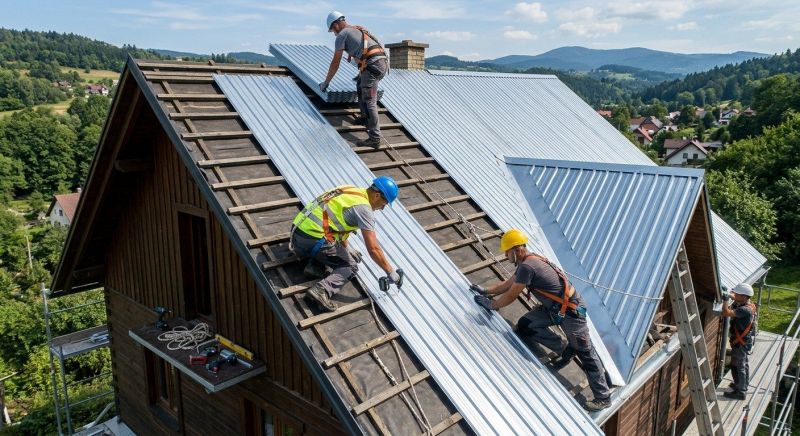 Tin Roof Installation in Chardon, OH