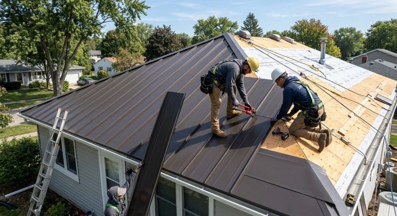 Tin Roof Installation in Geneva, OH