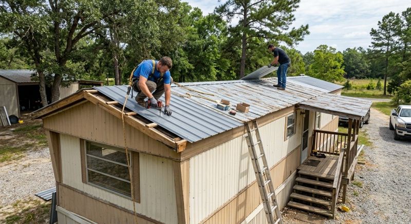 Tin Roof Repair in Lake County, OH