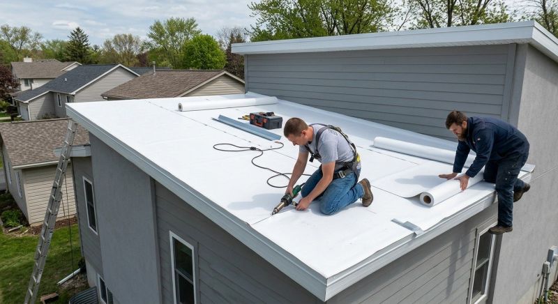 Tpo Roof Installation in Newbury, OH