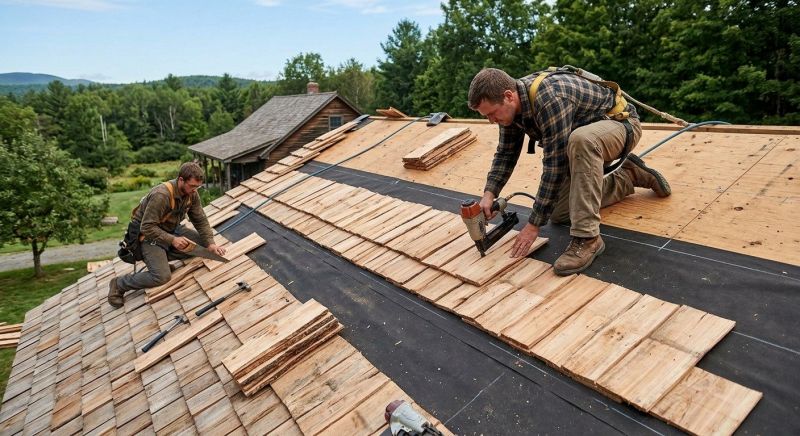 Wood Roofing Installation in Euclid, OH