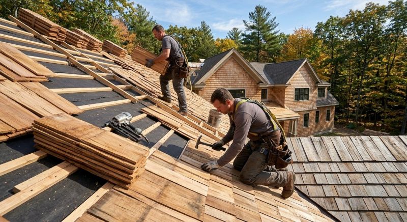 Wood Roofing Installation in Geauga County, OH