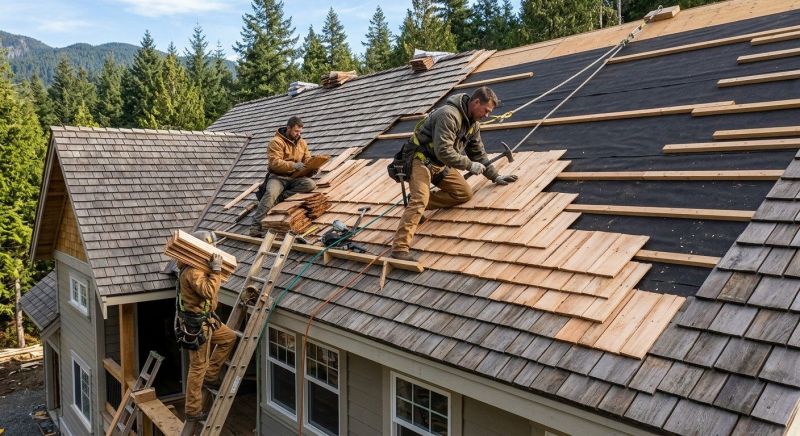 Wood Roofing Installation in Wickliffe, OH